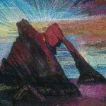 Bow Fiddle Rock detail